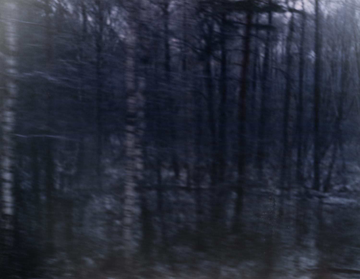 Untitled 6 (A Train Journey from Cracow to Auschwitz) , from the series White Noise , 1999-2000