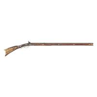 Silver Mounted Full Stock Kentucky Long Rifle Signed "W*L" (William Laudenslager of Snyder County, PA)