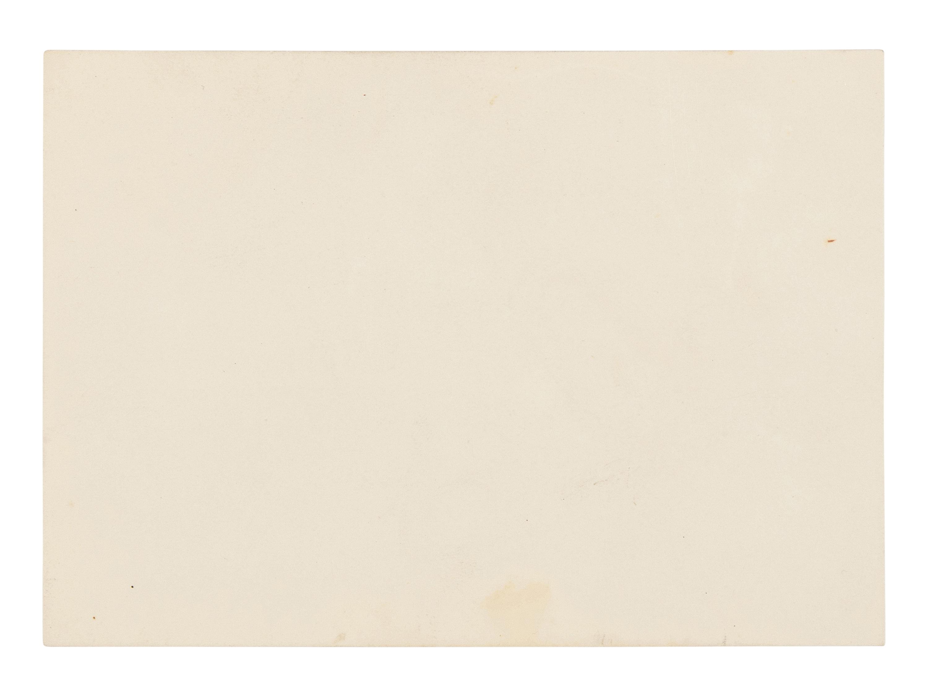 [LINCOLN, Mary Todd (1818-1882)]. Partially engraved invitation to a White House dinner. [Washington, D.C.], 13 February [1865].