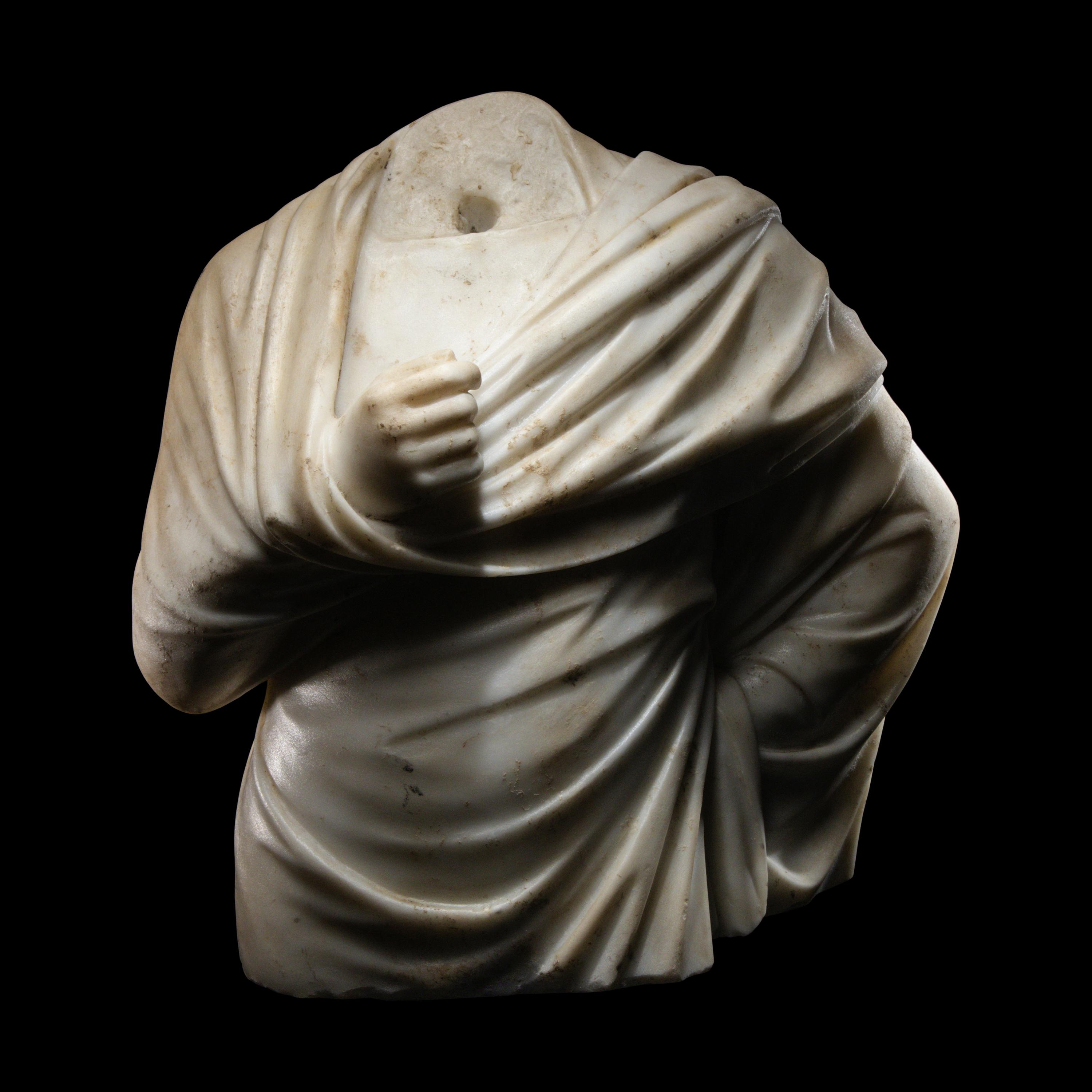 A Roman Marble Draped Torso