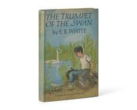 [Children's & Illustrated] White, E.B. The Trumpet of the Swan, Presentation Copy with an Original Drawing