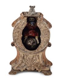 A J. & E. Stevens Cat and Mouse Cast Iron Mechanical Bank