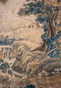 A Continental Wool Tapestry