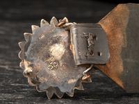 Navajo Silver Dollar and Petit Point Turquoise Concha Belt
