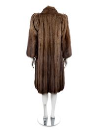 Yves Saint Laurent Fur Coat, 1970-80s