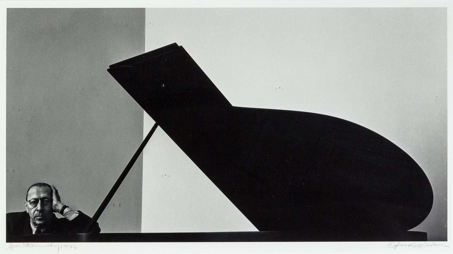 Arnold Newman, (American, 1918-2006), Igor Stravinsky, 1946