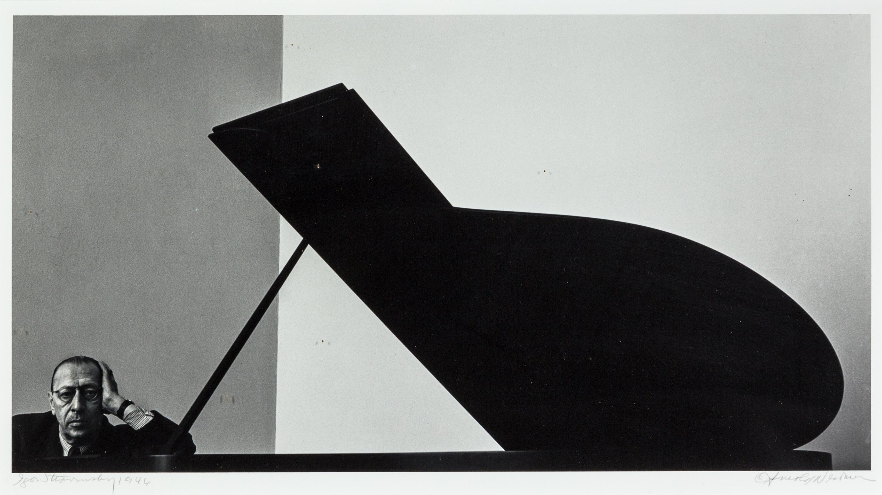 Arnold Newman, (American, 1918-2006), Igor Stravinsky, 1946
