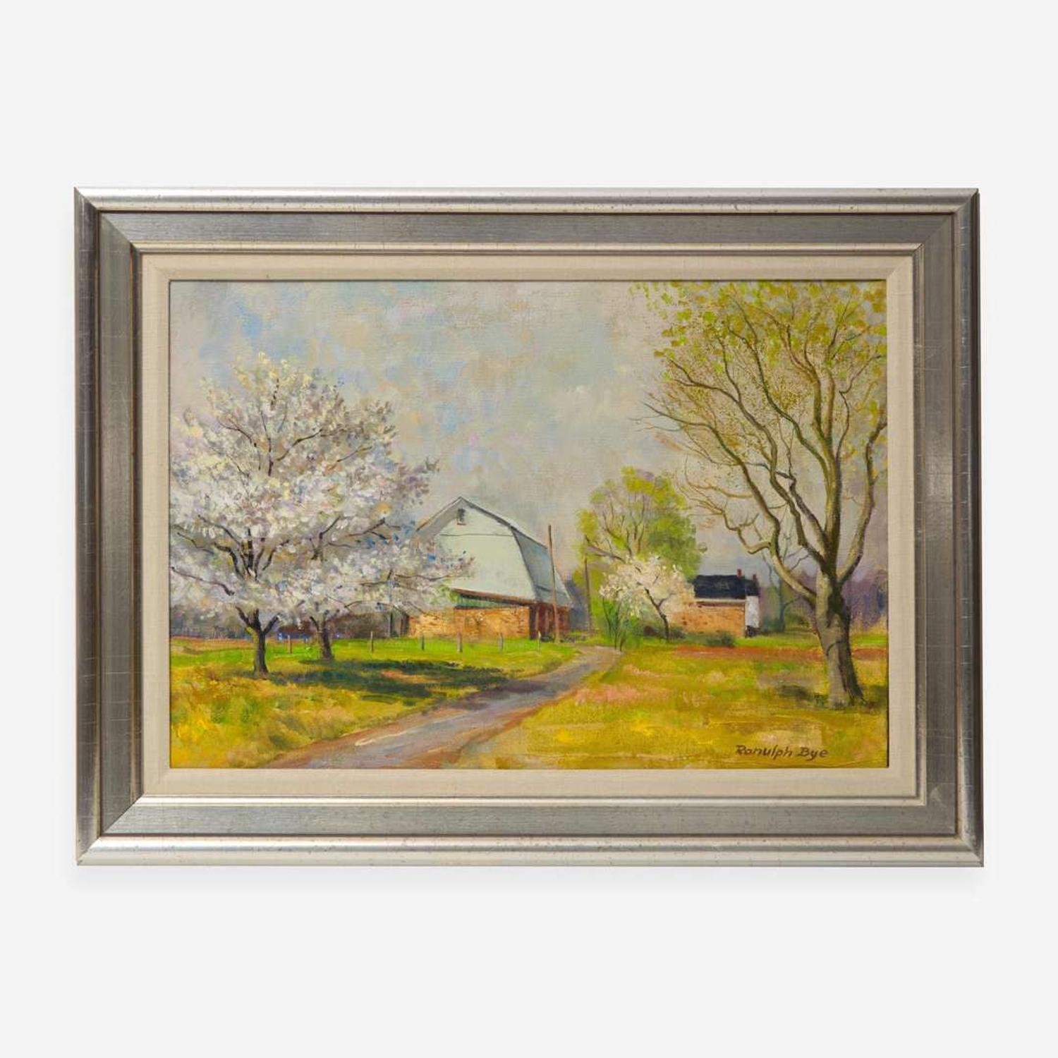 Ranulph Bye (American, 1916-2003) Flowering Pear