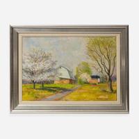 Ranulph Bye (American, 1916-2003) Flowering Pear