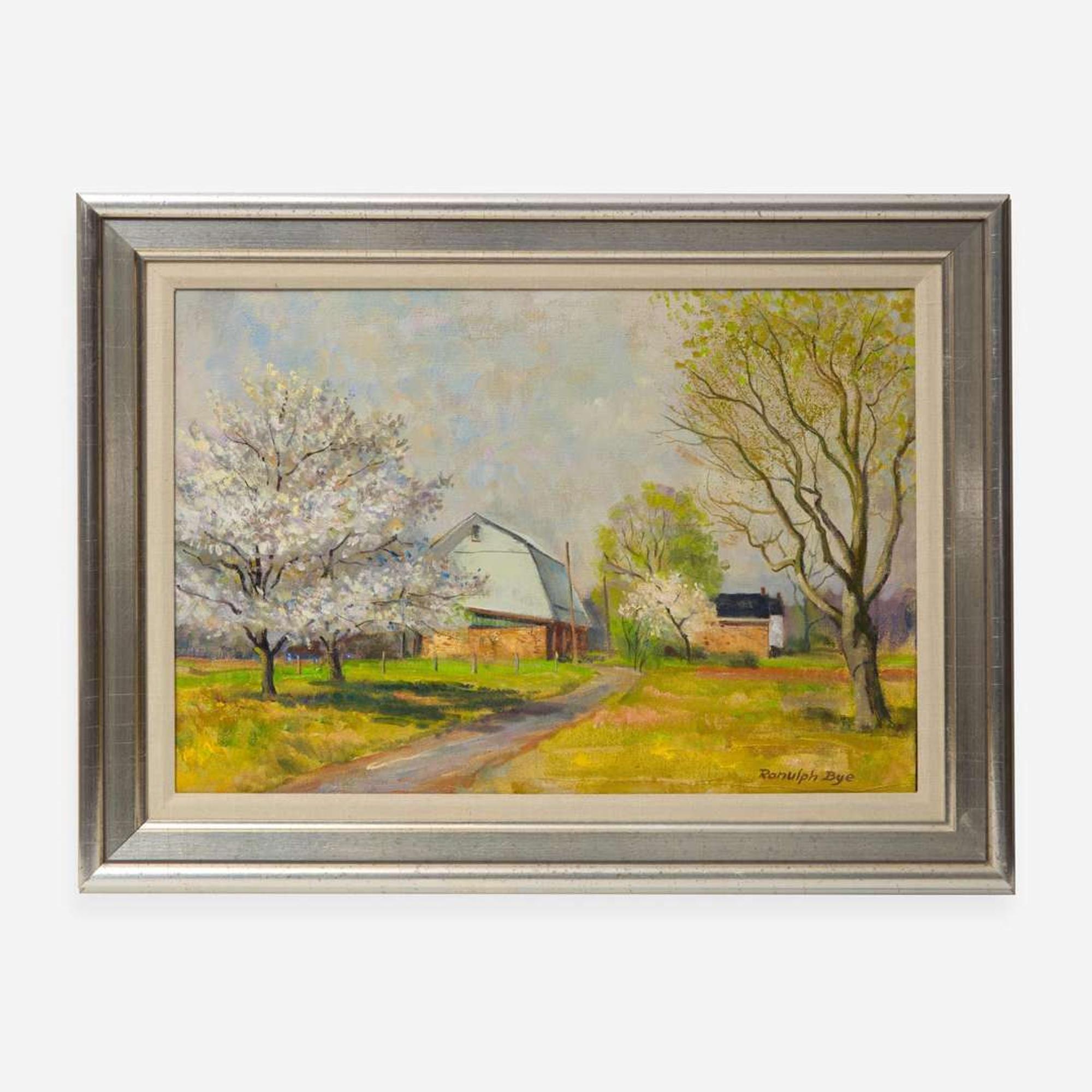 Ranulph Bye (American, 1916-2003) Flowering Pear