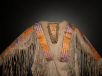 Fort Berthold Quilled Hide Shirt