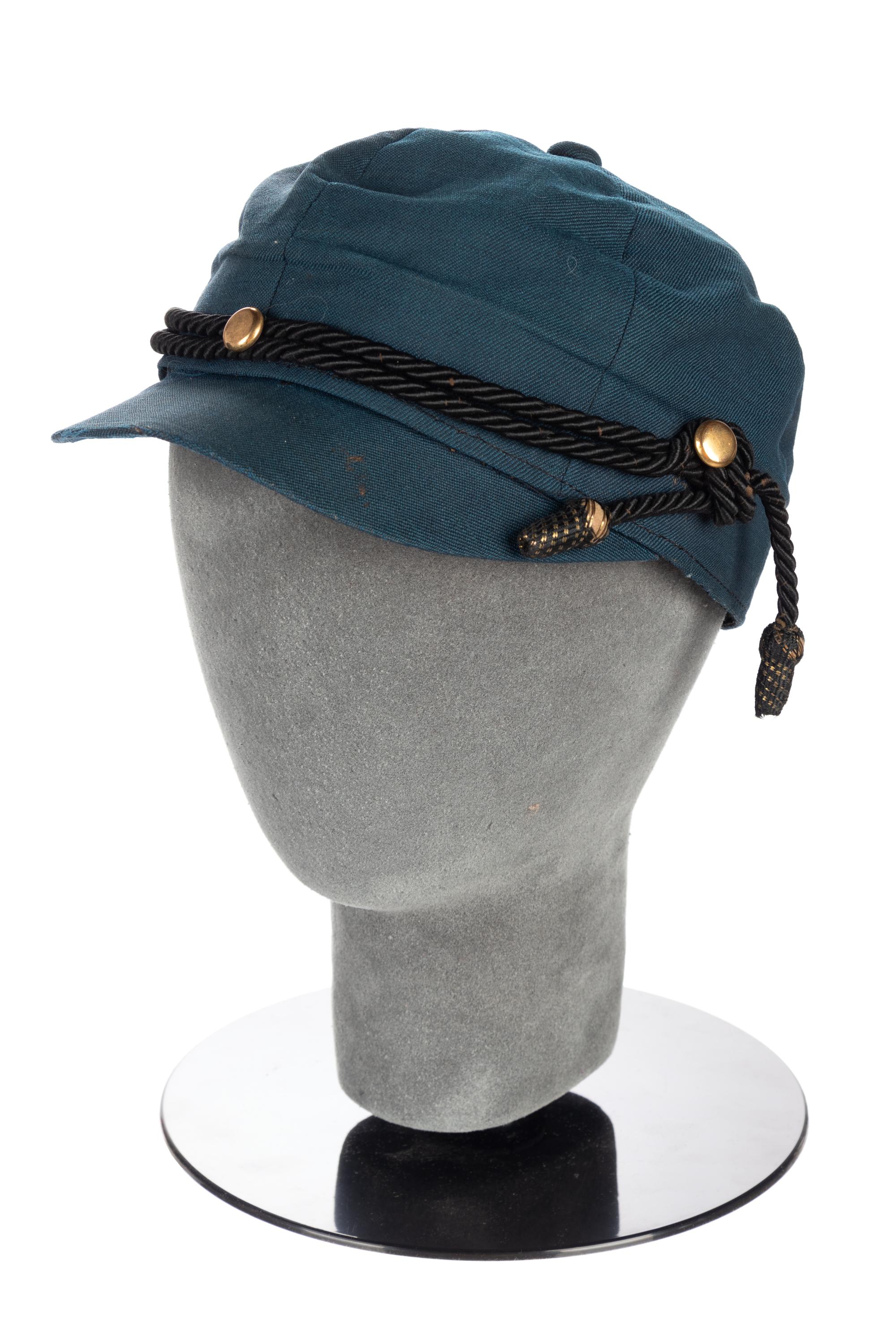 Women's Riding Bodice & Matching Hat, 1880s