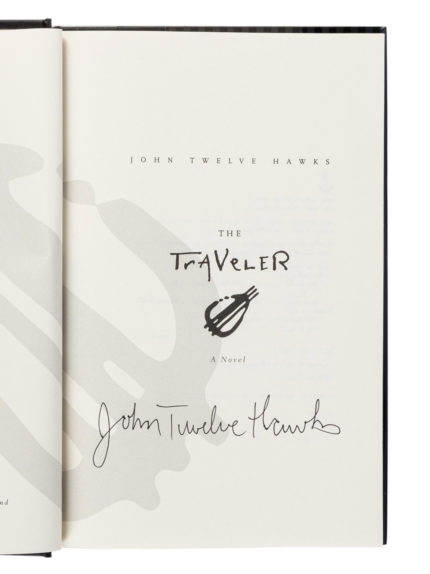 HAWKS, John Twelve. [Fourth Realm Trilogy:] The Traveler . 2005. -- The Dark River . 2007. -- The Golden City . 2009. All New York: Doubleday.