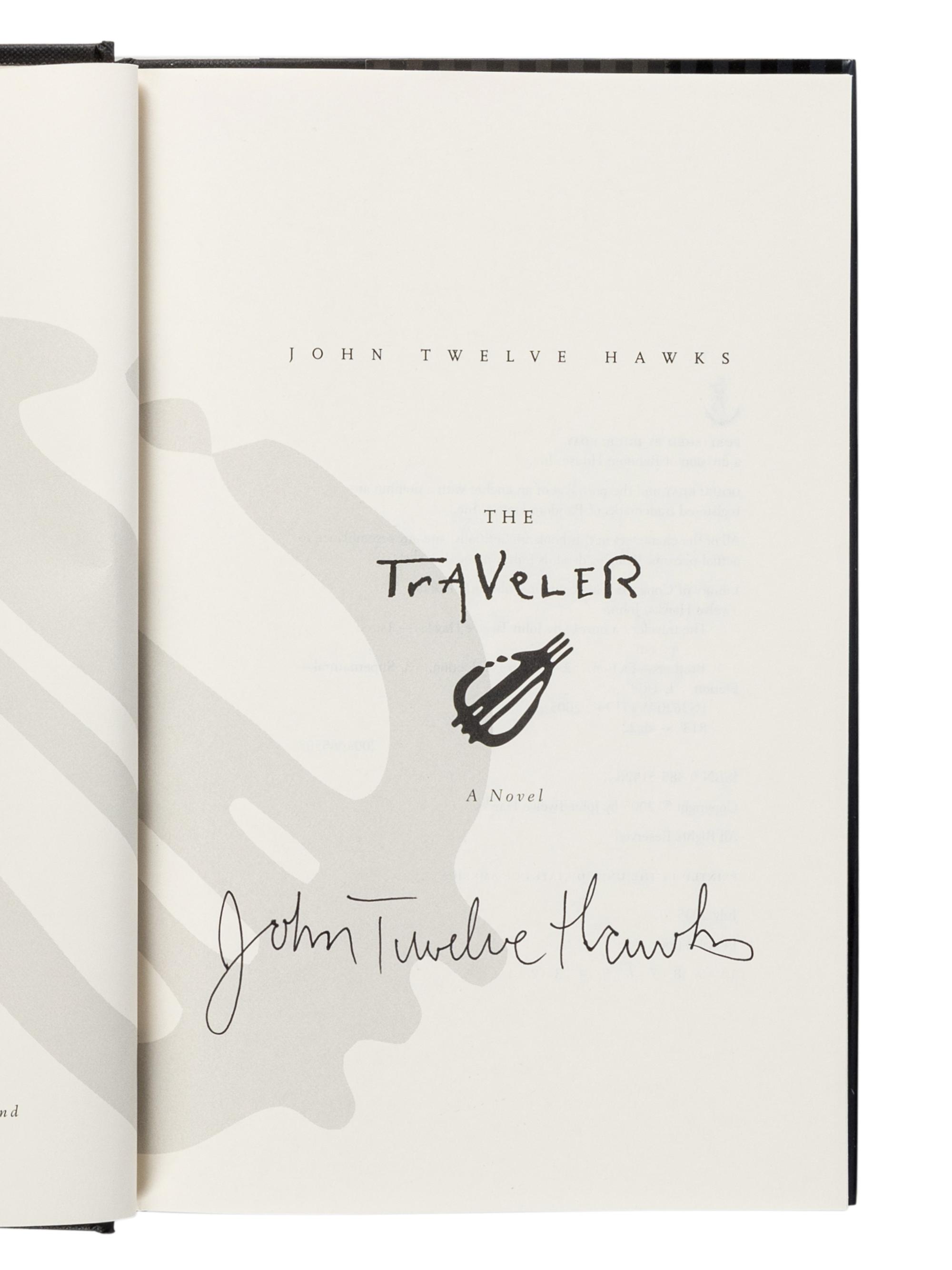 HAWKS, John Twelve. [Fourth Realm Trilogy:] The Traveler . 2005. -- The Dark River . 2007. -- The Golden City . 2009. All New York: Doubleday.