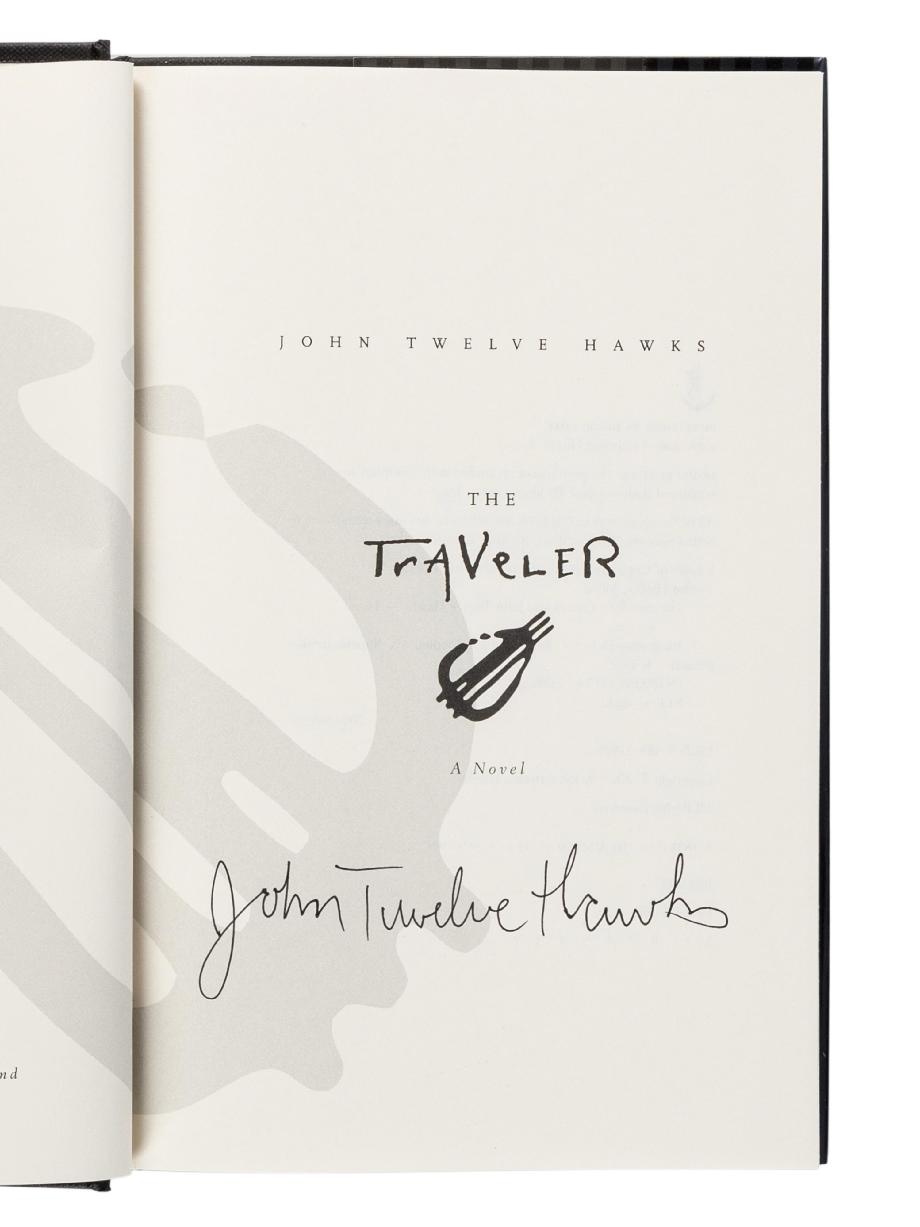 HAWKS, John Twelve. [Fourth Realm Trilogy:] The Traveler . 2005. -- The Dark River . 2007. -- The Golden City . 2009. All New York: Doubleday.