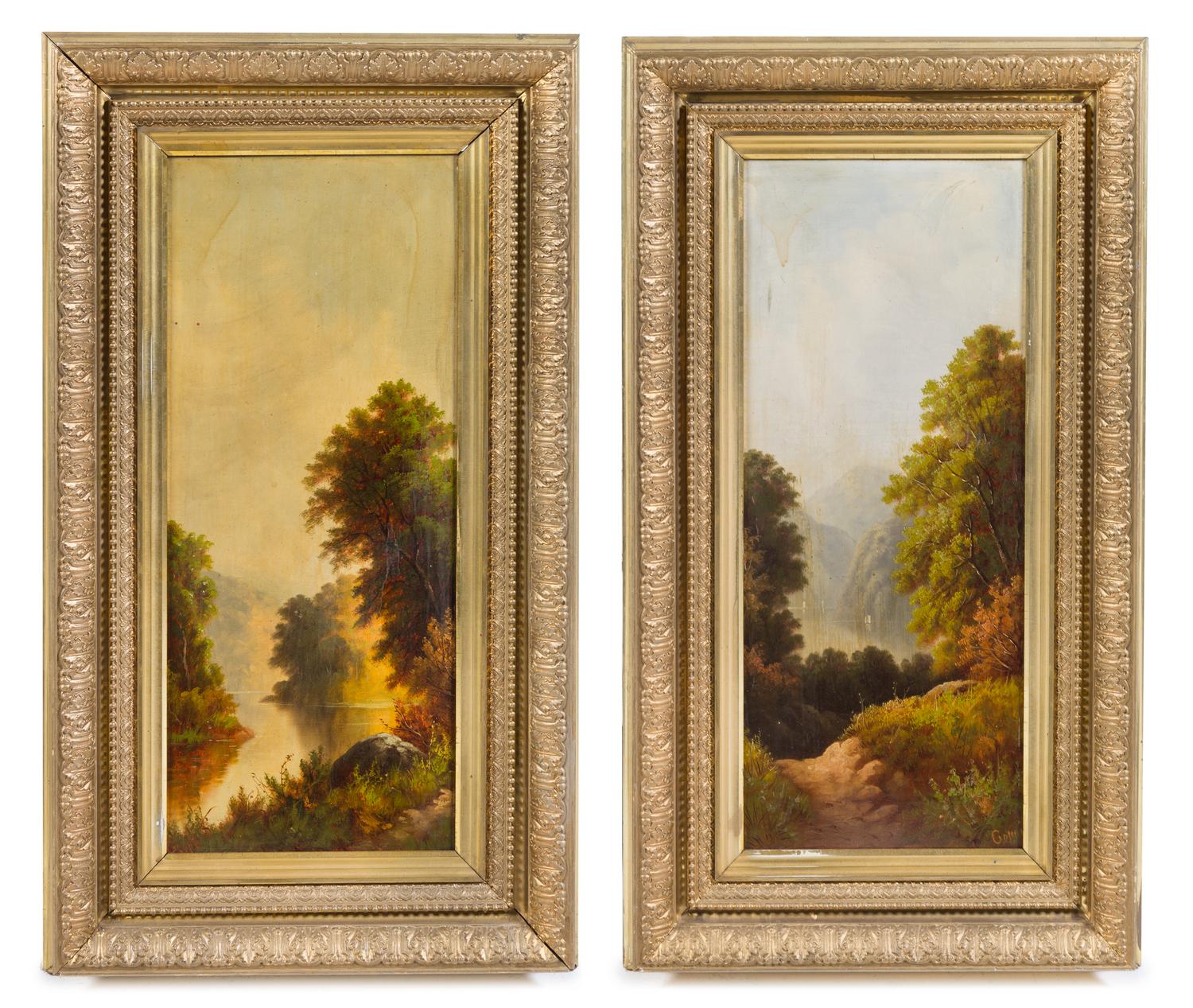 Artist Unknown, (19th century), Forest Landscapes (two works)