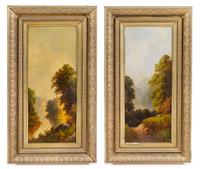 Artist Unknown, (19th century), Forest Landscapes (two works)