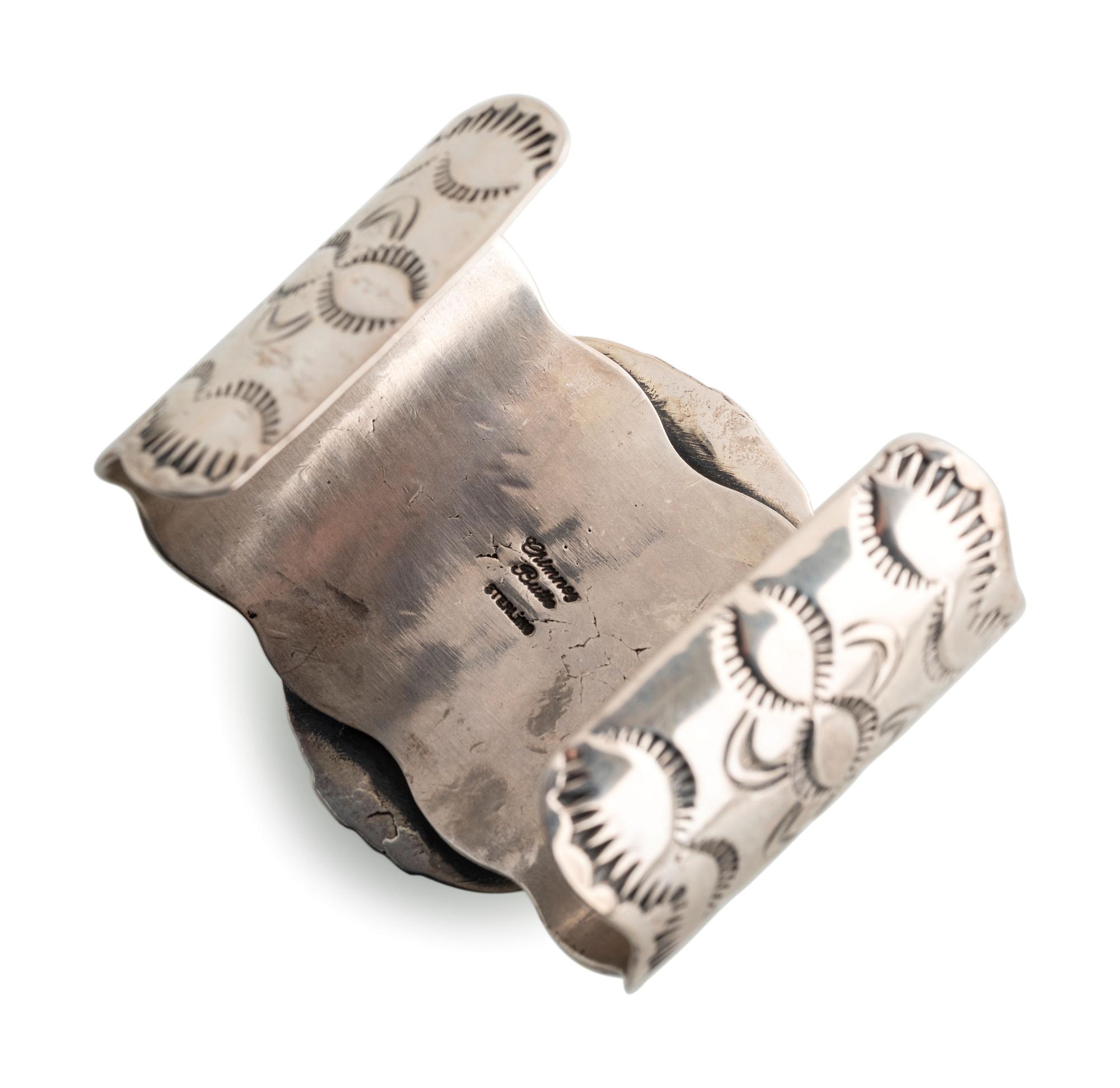 Sterling Silver and Turquoise Cuff Bracelet
