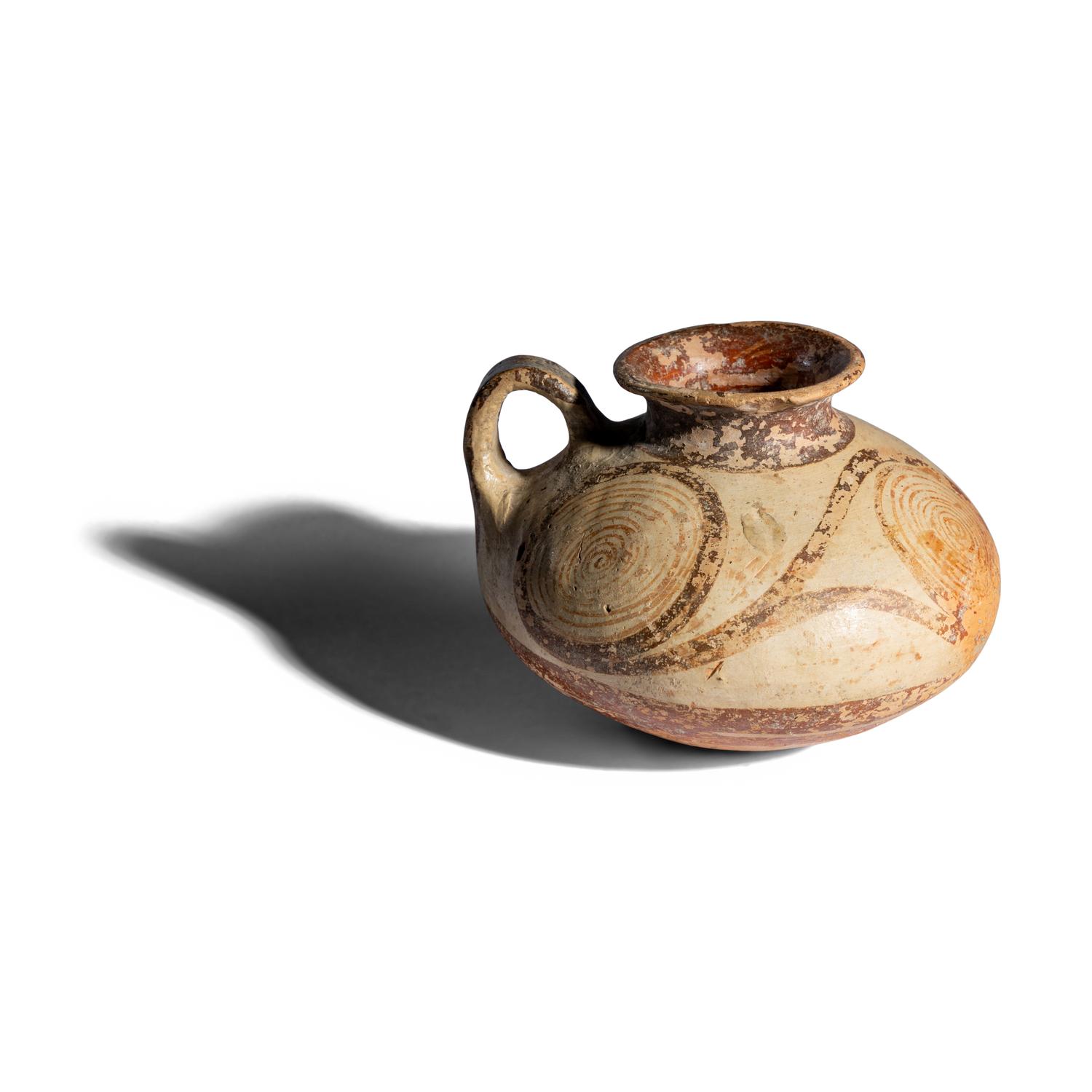 A Mycenaean Painted Terracotta Jar