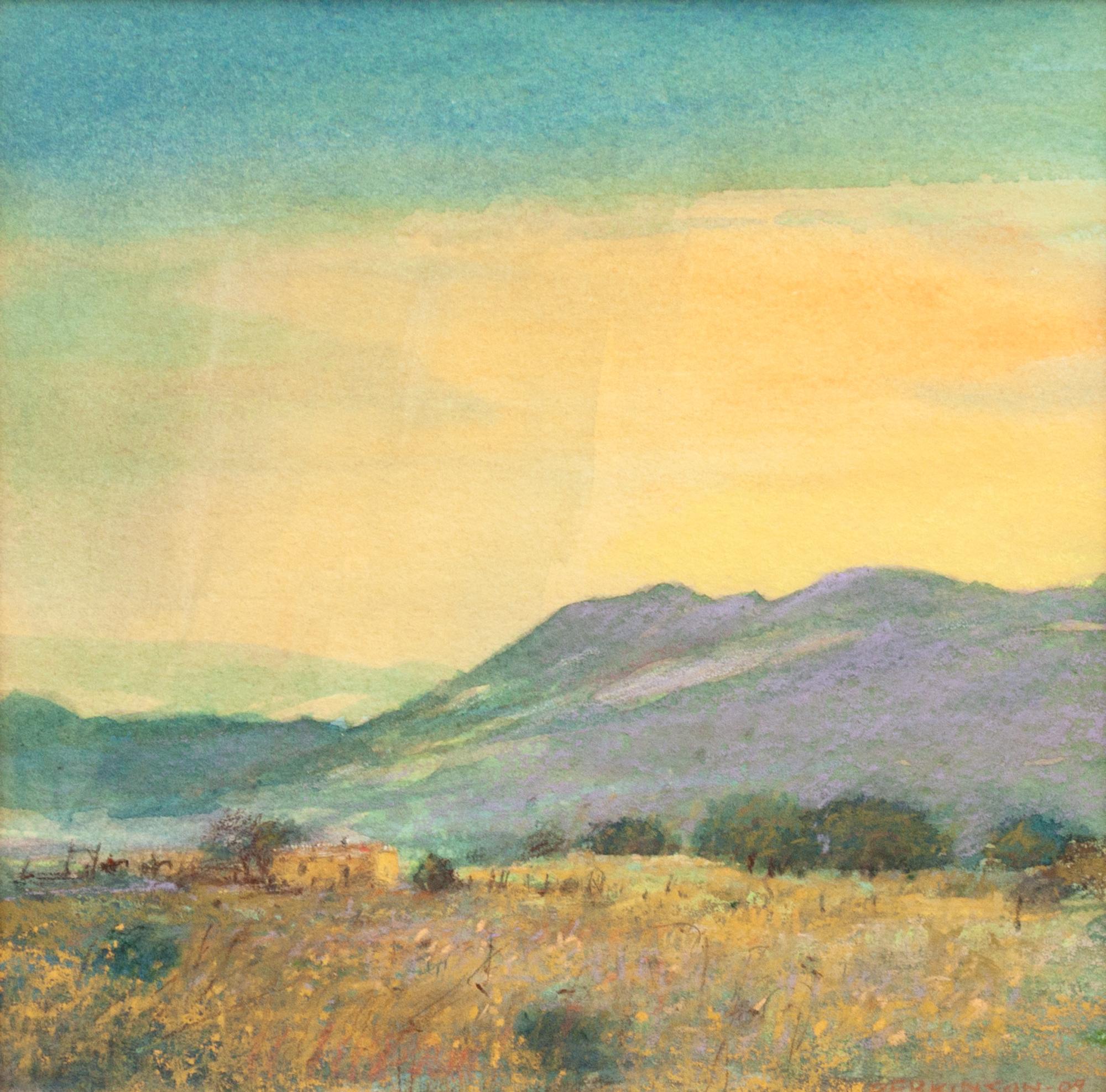 Summer Moon and Mountain Rain Shower , 2009