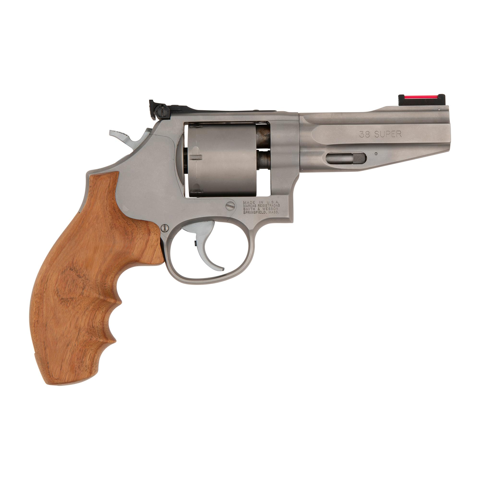 *Smith & Wesson Performance Center Model 686-7 in .38 Super in Box with Extra Grips