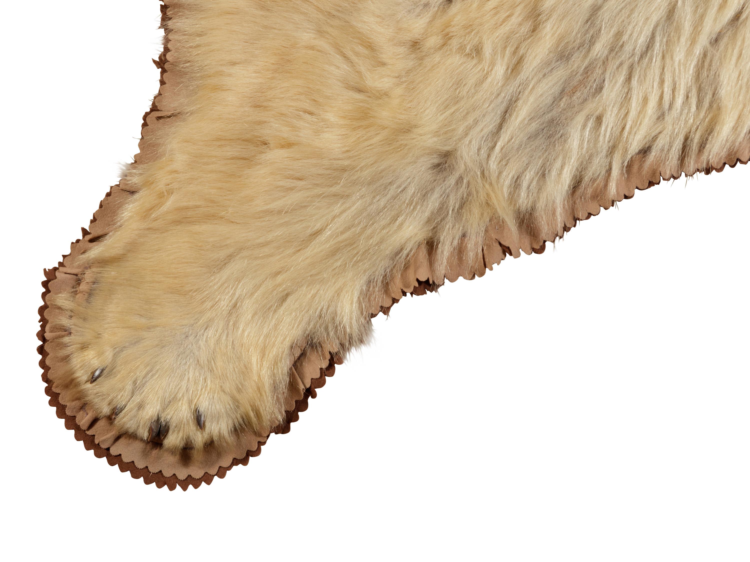 A Taxidermy Polar Bear Rug