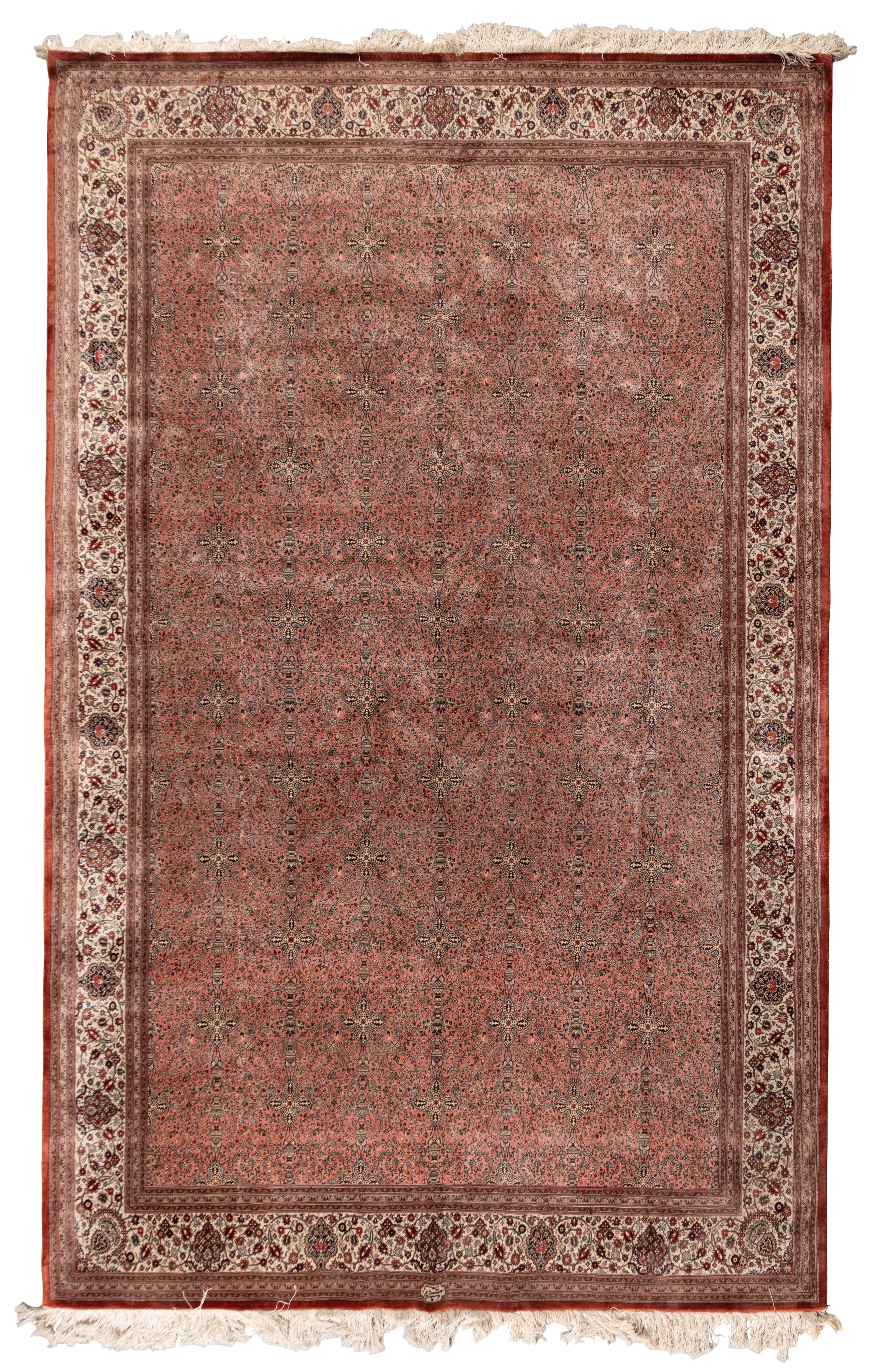 An Indian Silk Rug