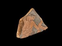 An Attic Red-Figured Cup Fragment with an Athlete