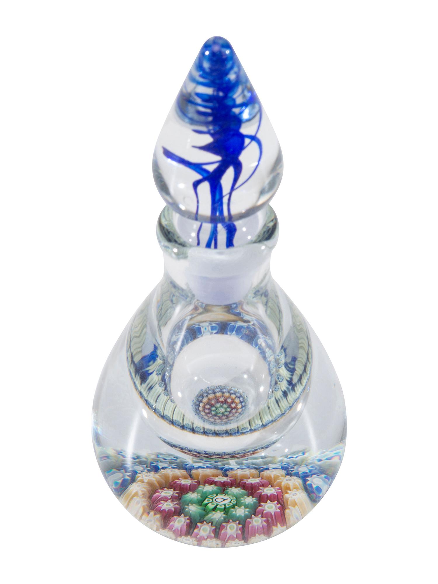 Four Millefiori Glass Articles