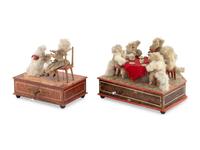 Two Cat-Themed Manivelle Automata