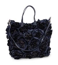 Black Valentino Floral Tote, 2010-20s
