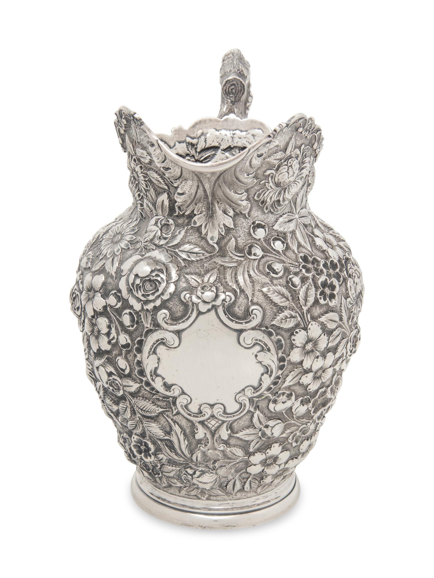 An American Silver Water Pitcher
