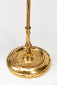 A Collection of Dutch Brass Oil Lamps