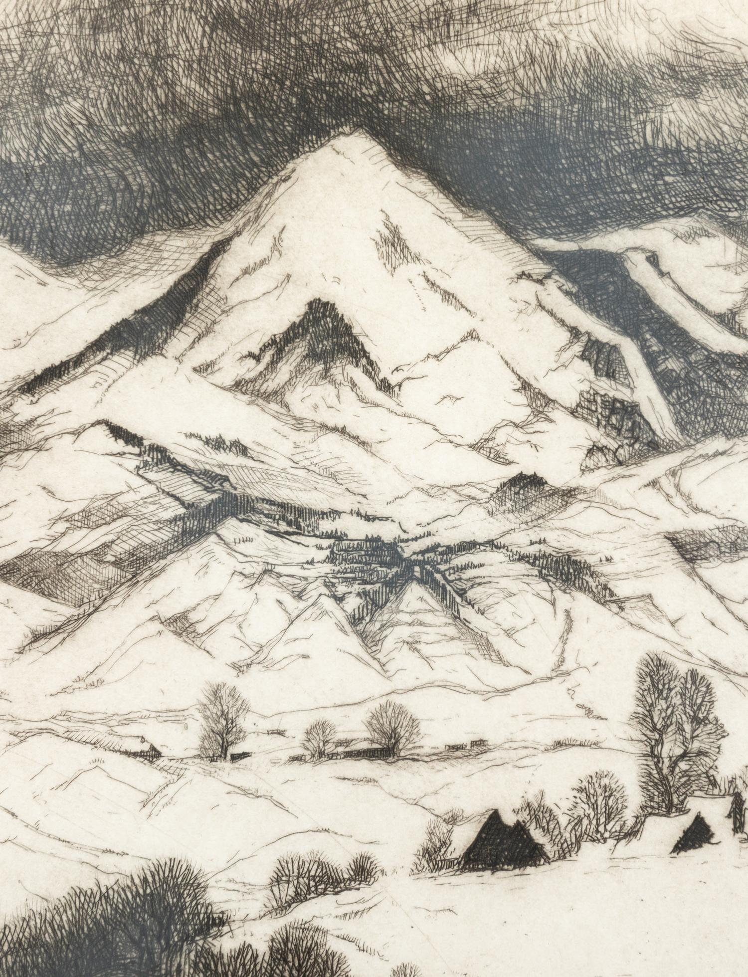 Peaks of Paonia , Artist's Proof