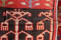 An Afghan Wool and Silk Rug