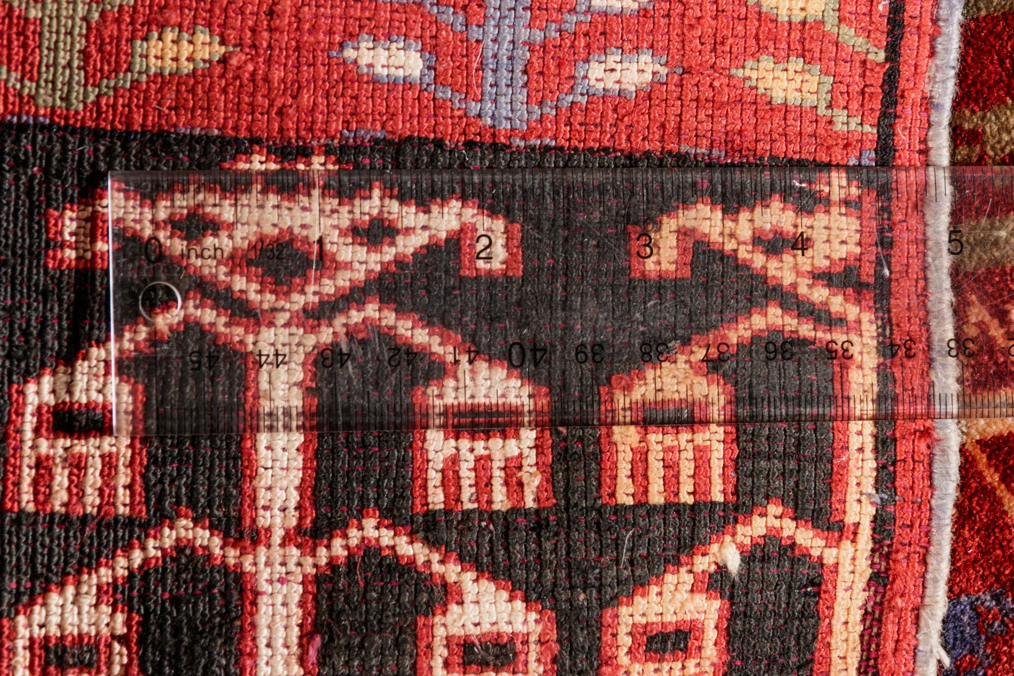 An Afghan Wool and Silk Rug