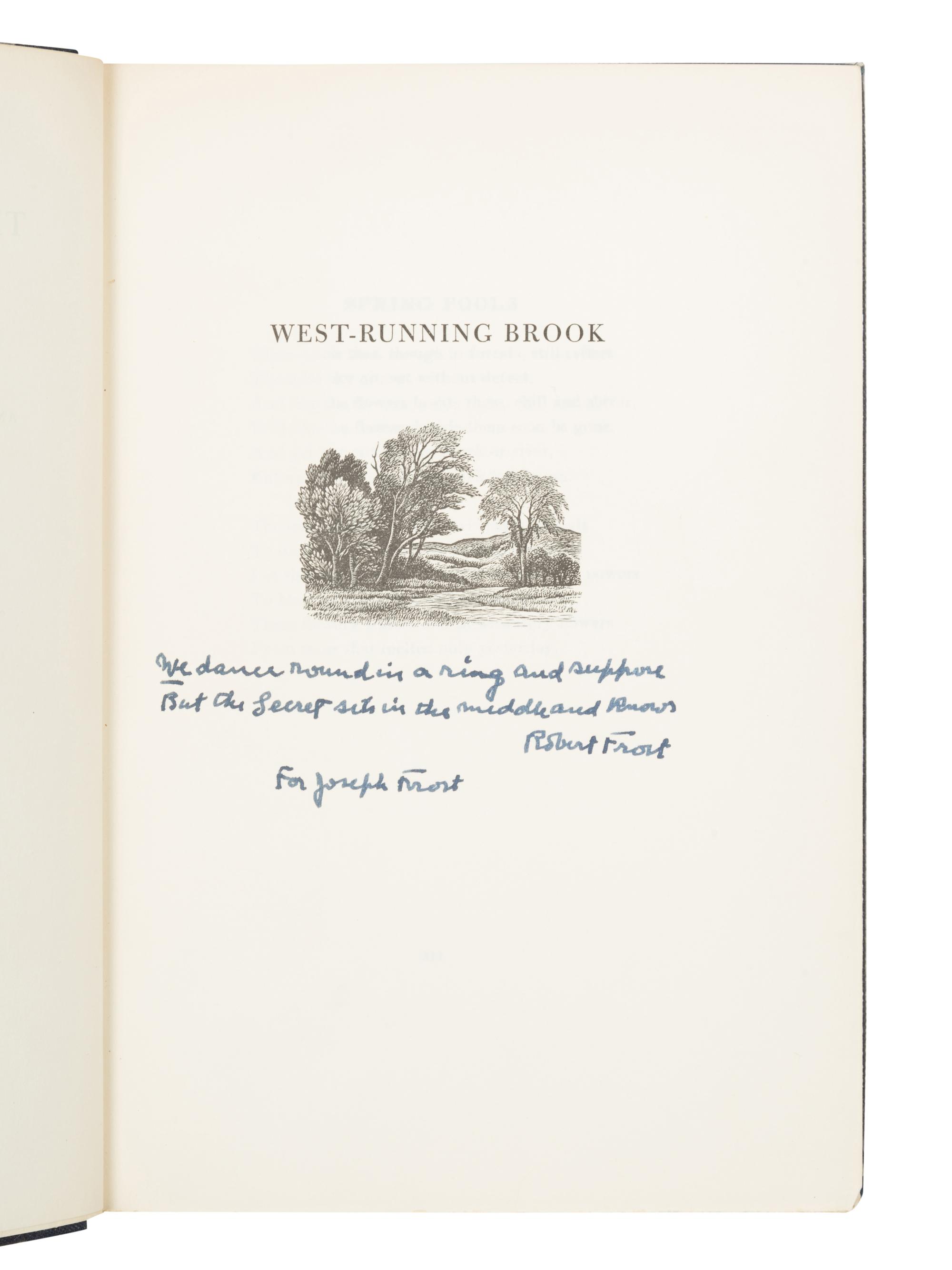 [LIMITED EDITIONS CLUB]. FROST, Robert (1874-1963). The Complete Poems of Robert Frost. New York: The Limited Editions Club, 1950.