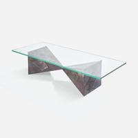 Paul Evans (American, 1931-1987) Double Pyramid Coffee Table for Directional, Model PE-13, New Hope, Pennsylvania, 1968