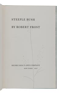 FROST, Robert (1874-1963). A group of 7 signed limited editions, comprising: