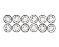A Set of Twelve Georg Jensen Silver Coasters