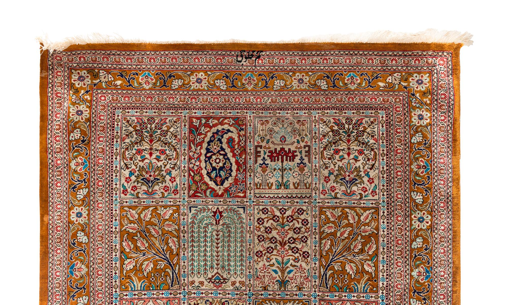 A Bakhtiari Silk Runner