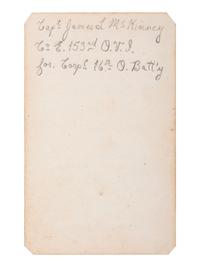 [CIVIL WAR] 16th OH Battery Archive, incl. hand-drawn camp scene, escutcheon, war-date diary, CDVs.