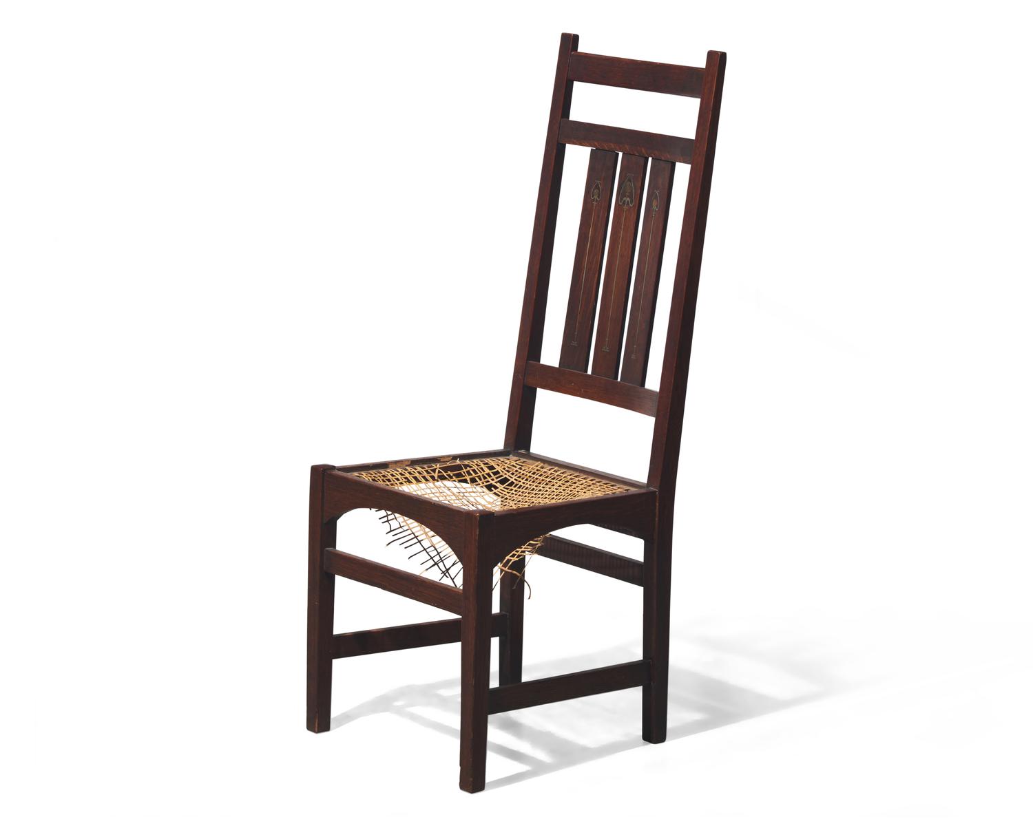 Inlaid Side Chair, c. 1904-07