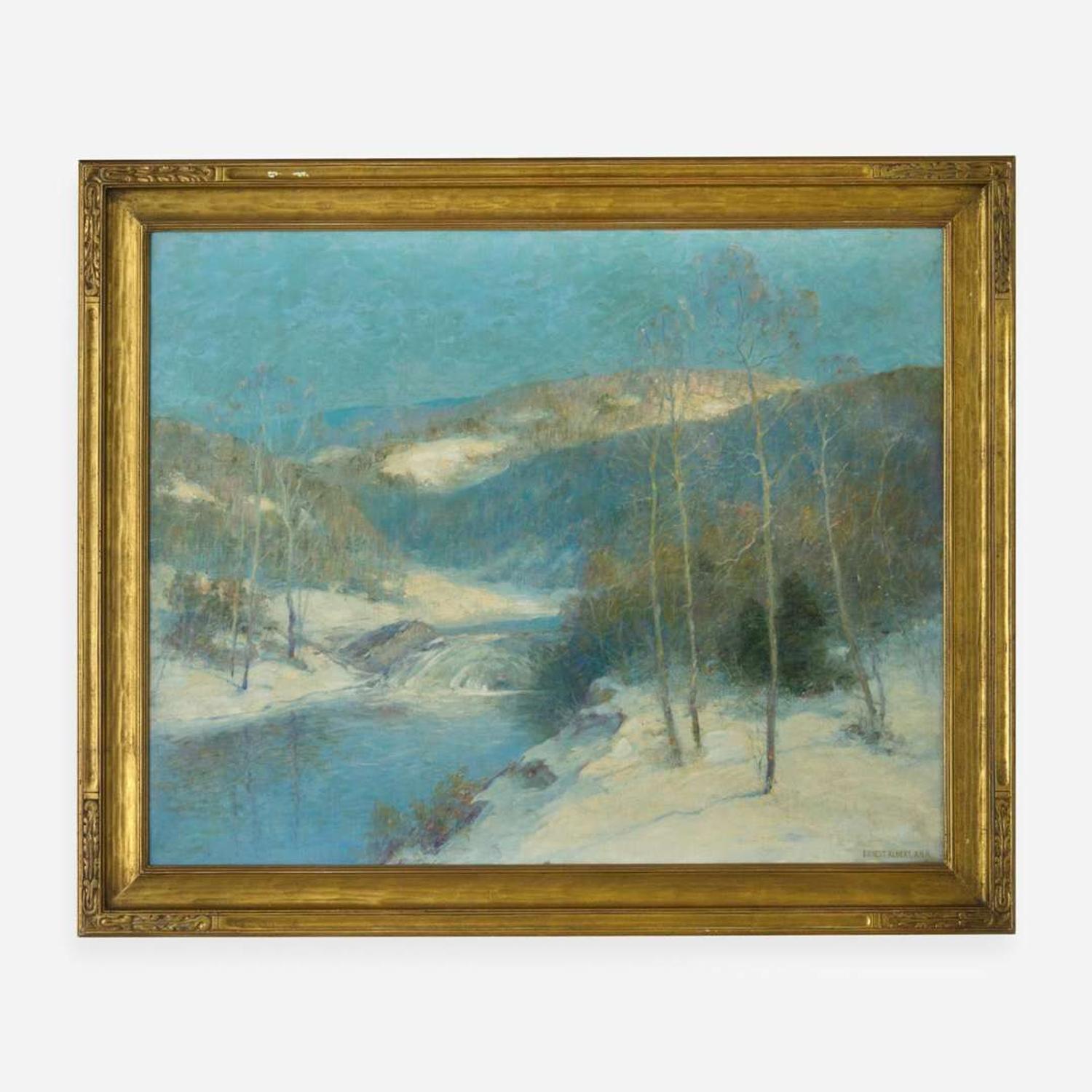 Ernest Albert (American, 1857–1946) Winter Landscape