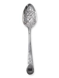 A Collection of English Silver Table Spoons