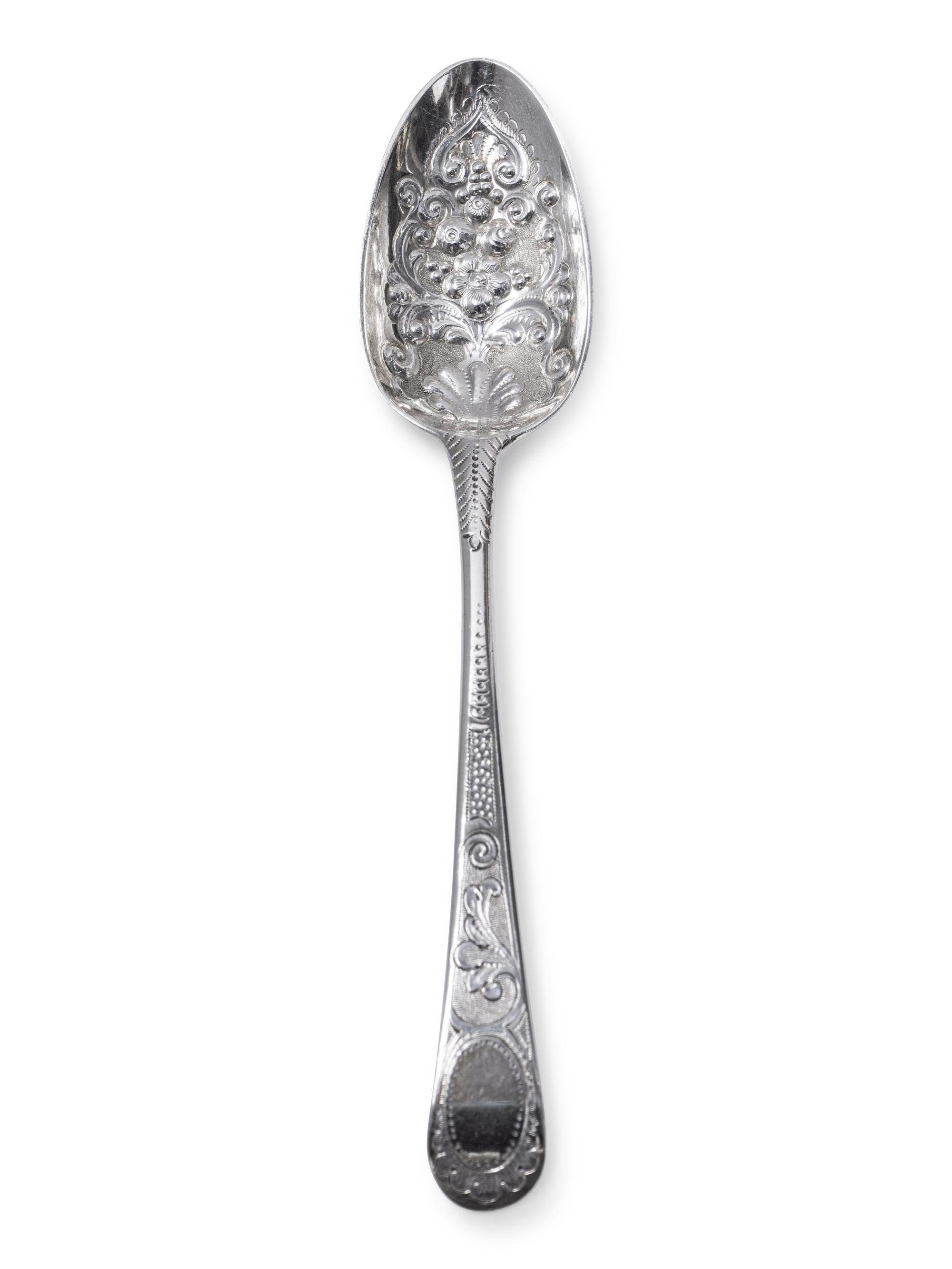 A Collection of English Silver Table Spoons