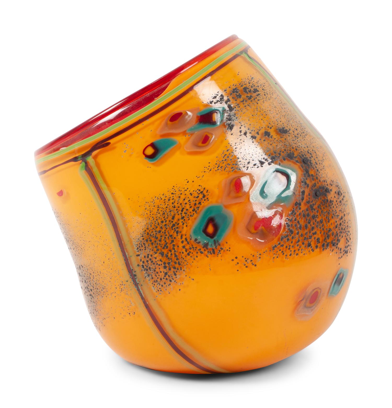 Freeform Glass Bowl