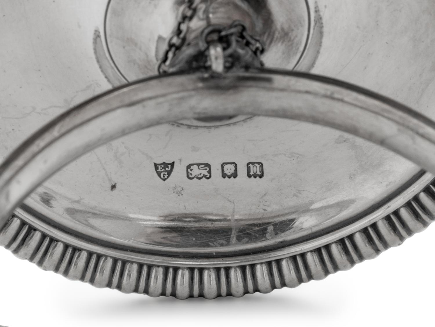 An English Silver Chamberstick