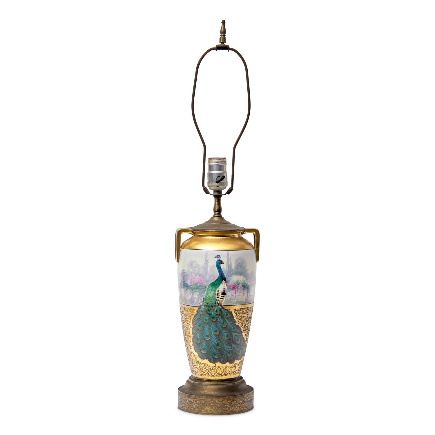 A Pickard Hand-Painted and Gilt-Decorated Porcelain Vase