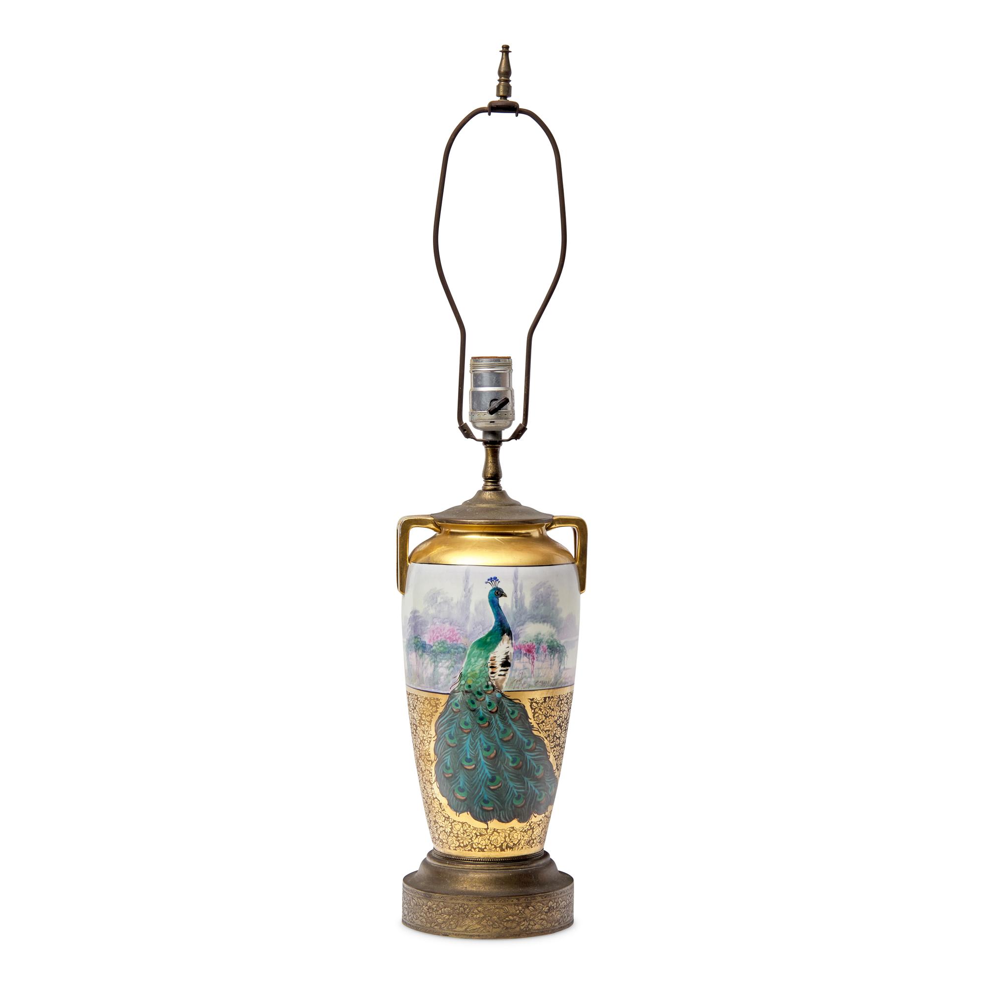 A Pickard Hand-Painted and Gilt-Decorated Porcelain Vase